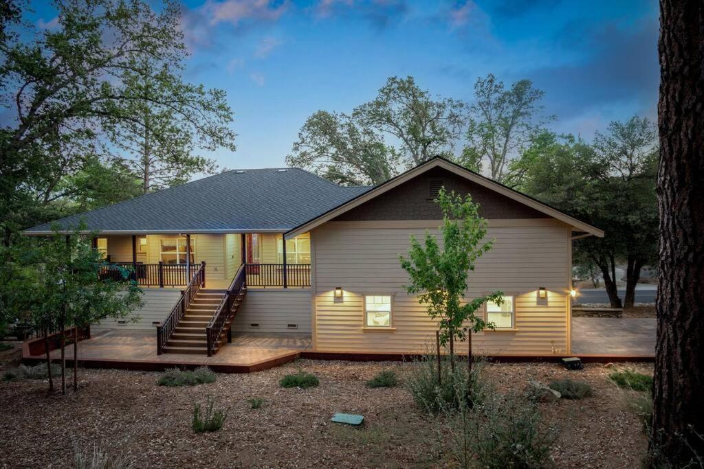 New Luxury Lake House In Pine Mountain Lake Close To Yosemite! Perfect For All Seasons! Great For Retreats, Getaways, Celebrations, And More! グローヴランド エクステリア 写真